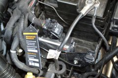 Bei der Autogasumrüstung verwendete Komponenten im Opel Astra 1,6